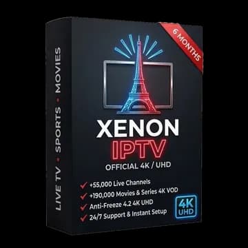 Boîte 3D Abonnement Xenon IPTV 6 Mois